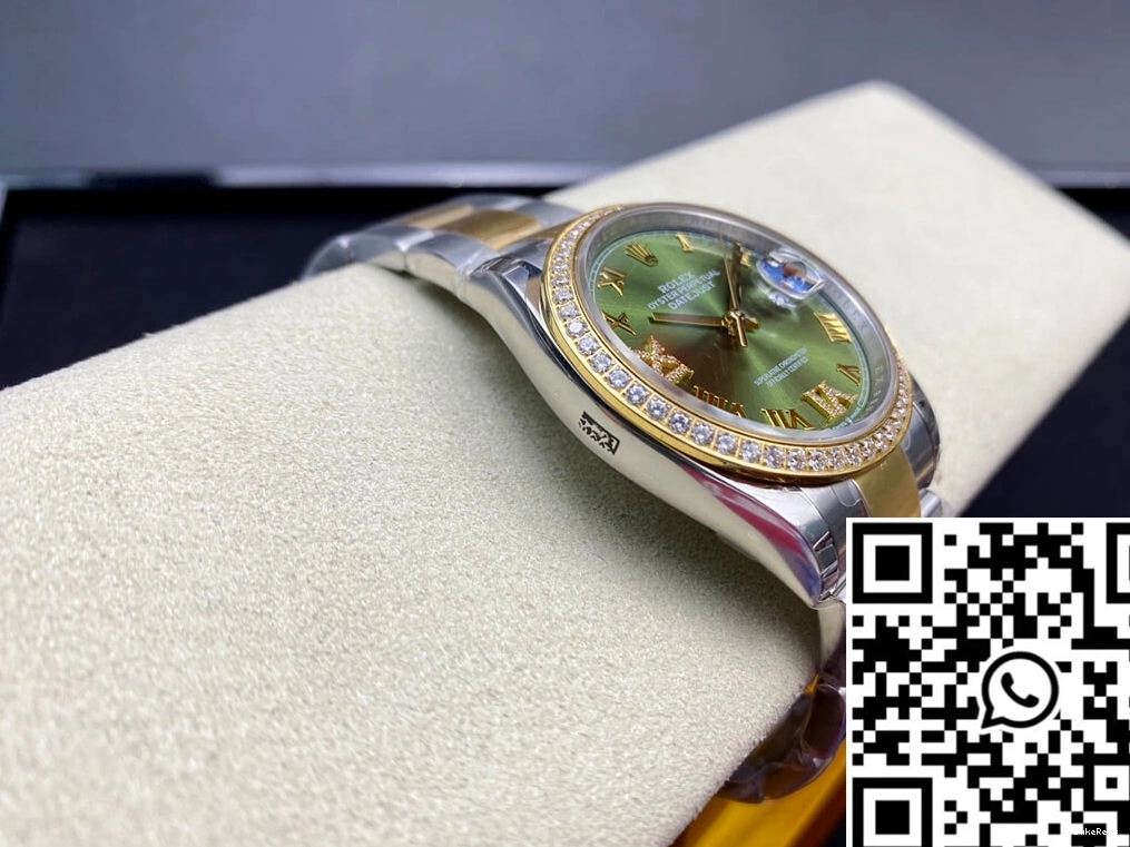 Factory Diamond-set Rolex Datejust M126283RBR-0012 EW Bezel 0714